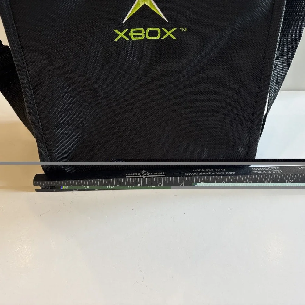 Original Xbox Official Console Carrying Storage Case Travel Messenger Bag
